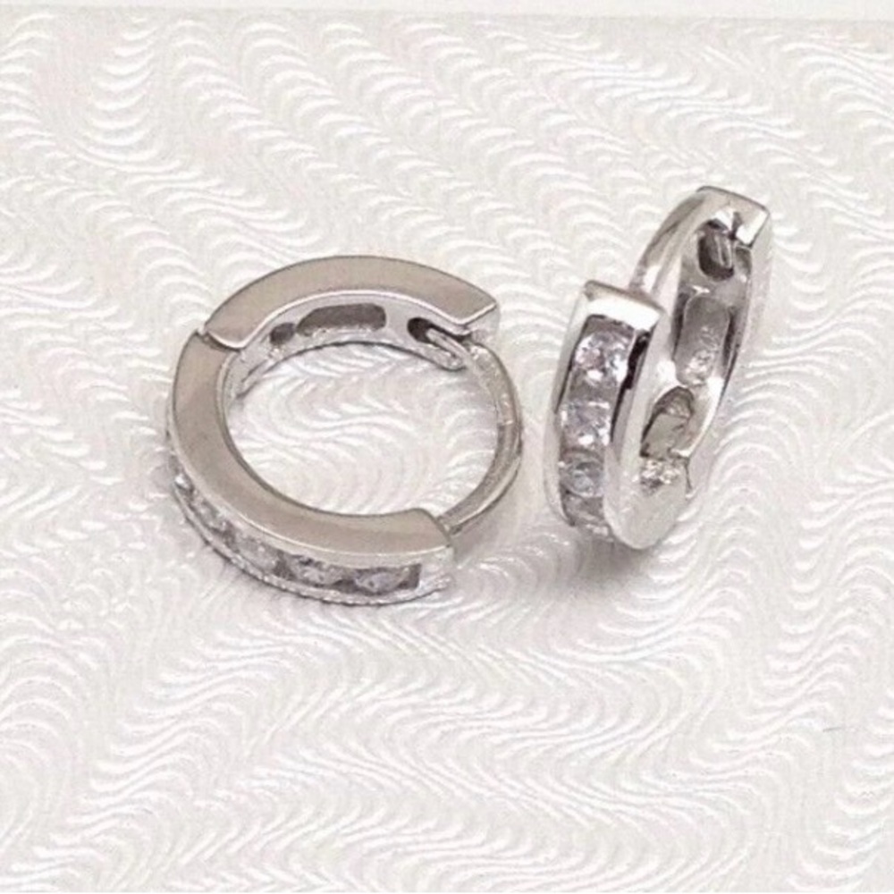 + Elegant Silver Hoop Earrings